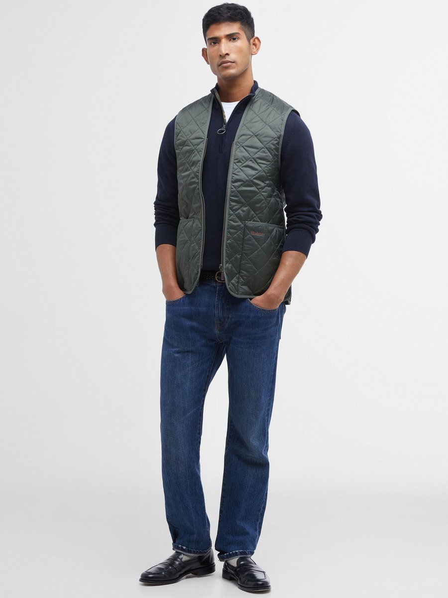 Barbour Voering Beaufort Olive Heren — foto 6