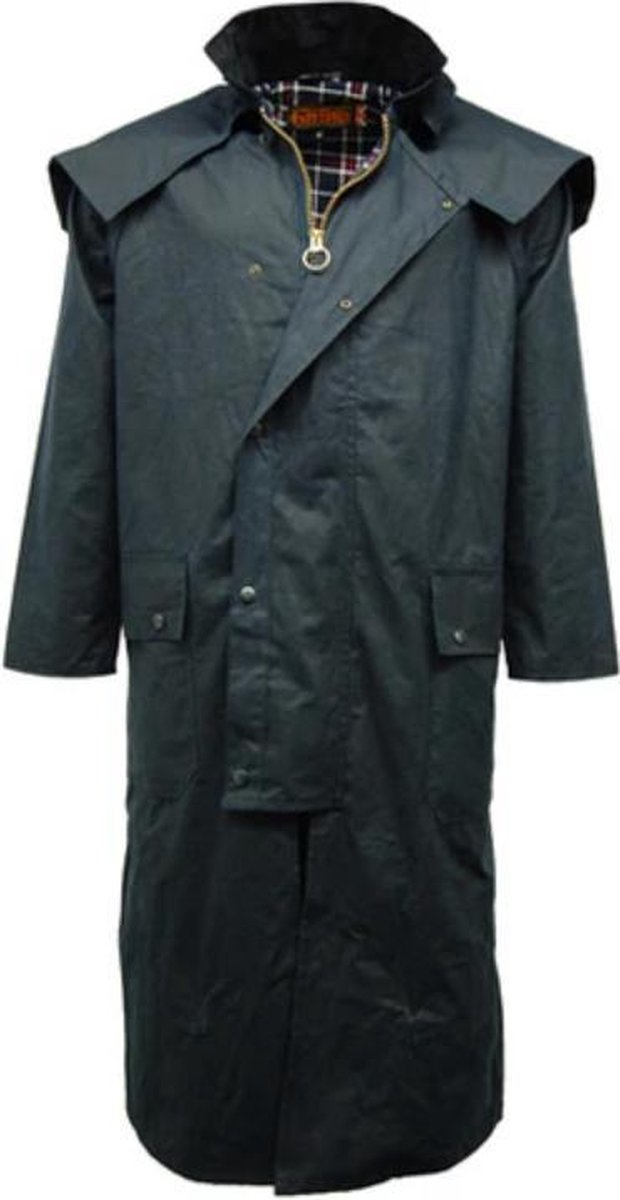 JC Blue Heren Regenjas Lange Navy — foto 2